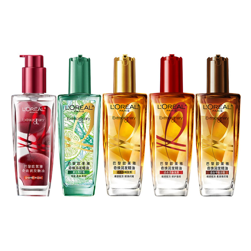 欧莱雅护发精油女头发护理改善防毛躁柔顺护头发染烫卷发官方正品