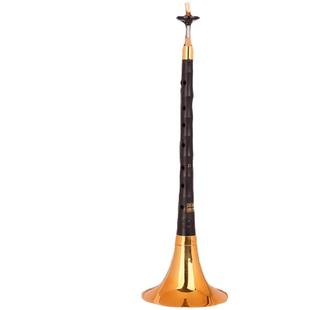 宏艺凤鸣网红款乌木唢呐乐器初学者专业演奏型唢呐全调喇叭