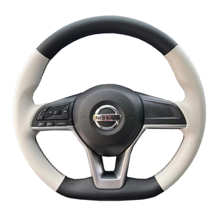 19-24款日产14代轩逸天籁方向盘套真皮劲客奇骏逍客把套手缝专用