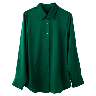 秘密盒子多姿多色可可私服法式通勤19姆米真丝衬衫15色桑蚕丝上衣