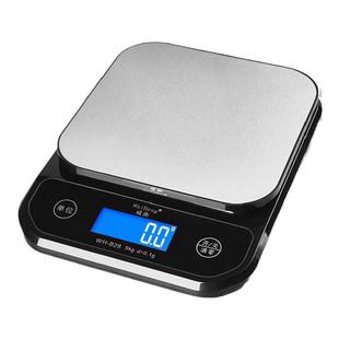 高精度电子秤克称家用厨房烘焙秤精准防水商用小型食物称重秤数度