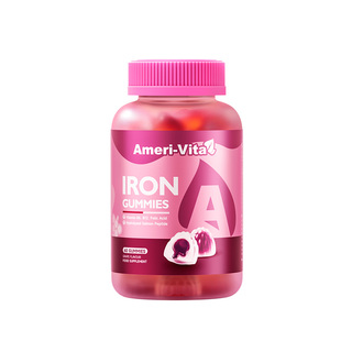 补铁软糖气血不足女性亚美维他铁元素孕期孕妇补铁补血贫血旗舰店