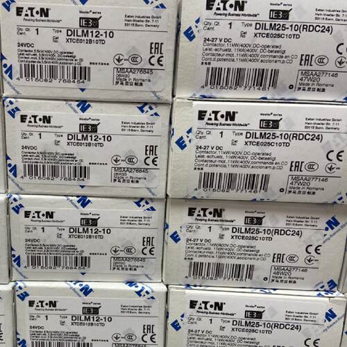 议价全新原装进口伊顿金钟穆勒直流接触器 EATON DILM25-10 RDC24