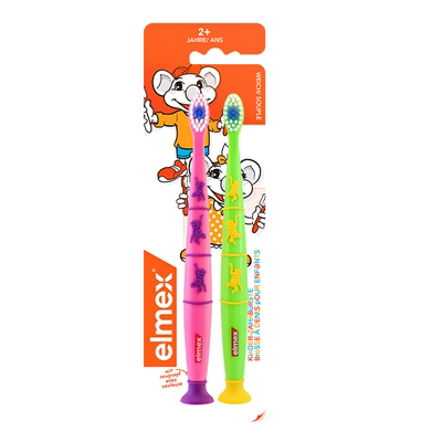 elmex艾美适2儿童牙刷软毛