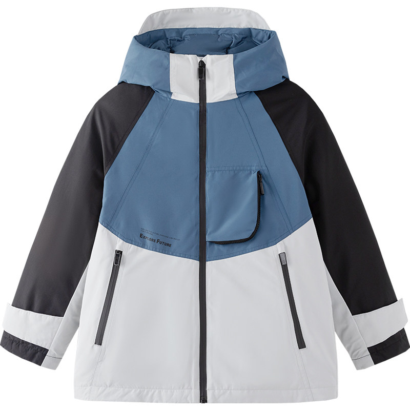 巴拉巴拉男童加厚羽绒服潮滑雪服