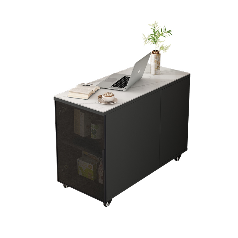 实木岩板沙发边柜边几家用轻奢可移动茶水柜缝隙收纳柜简约侧边柜