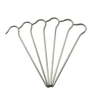 钛途TiTo钛合金帐篷钉3.5*165MM弯钉野外高强度钛地钉户外野营钉