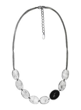 重工金属拼接项链轻奢小众设计