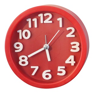 个性创意电子闹钟厨房钟表冰箱贴磁性贴迷你招财猫3d立体时钟磁铁