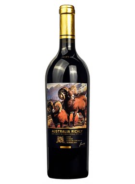 澳洲大金羊干红葡萄酒正品经典款16.6高度红酒整箱六支装西拉酿造
