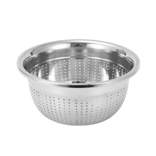 不锈钢沥水篮洗菜盆淘米篮家用厨房洗米筛和面打蛋盆滤水漏盆套装