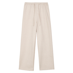 ellieluke孕妇裤春季外穿新款加绒加厚卫裤孕期糯米阔腿裤子春装