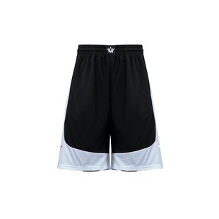准者篮球五分裤男宽松大码吸汗透气篮球跑步健身训练休闲百搭短裤