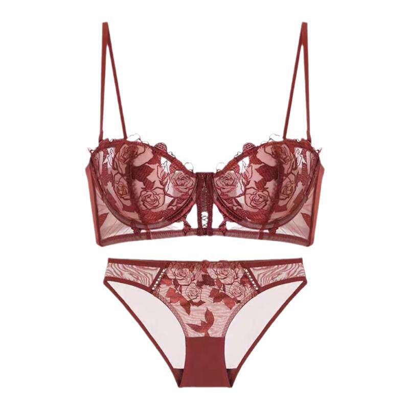 维多利亚气质聚拢大胸显小薄内衣