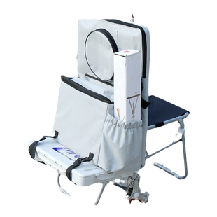 青竹美术生艺考小推车美术专用画车画包联考校考集训户外写生画室拉杆美术车画袋车拖车爬楼梯小拉车大容量