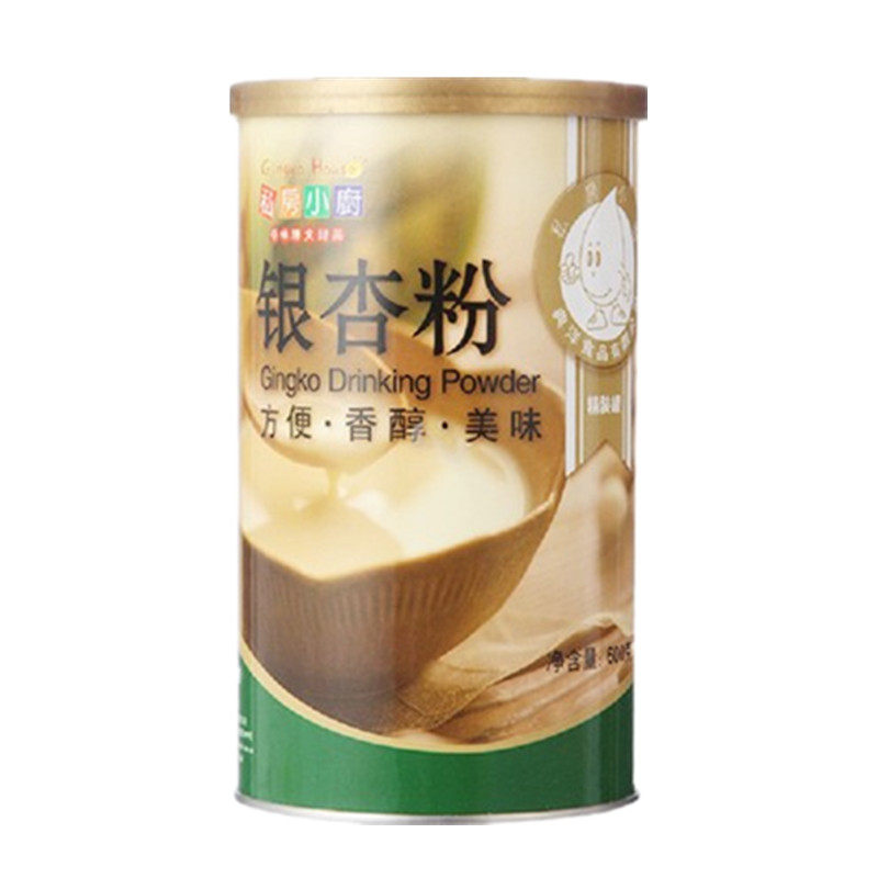 私房小厨 银杏粉 天然谷物坚果养生代餐粉搭薏仁苡仁粉杏仁粉