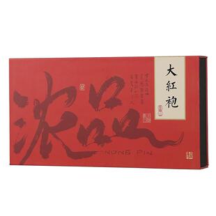 浓品武夷山正宗大红袍茶叶新茶自饮乌龙岩茶袋高档礼盒装送礼花香