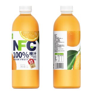尖派100%NFC非浓缩还原果汁鲜果整箱葡萄芒果橙汁饮料瓶装新鲜