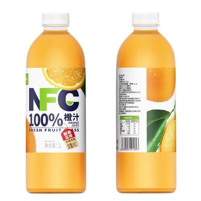 尖派100%NFC非浓缩还原果汁鲜果整箱葡萄芒果橙汁饮料瓶装新鲜