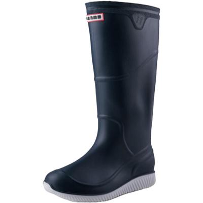 加绒防水钓鱼冬季长筒平底男雨鞋