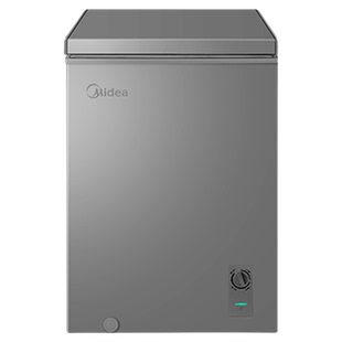 美的100L家用冰柜减霜冷藏两用一级能效节能小型冷柜BD/BC-100KMF