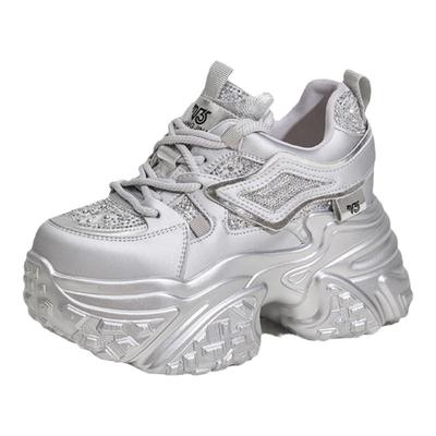 真皮香港水钻高跟女鞋ZFCQ内增高