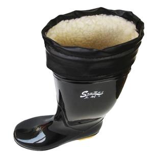 大码保暖防寒雨鞋高筒加棉雨靴中筒加绒冬季水鞋46 48 49 50 52码