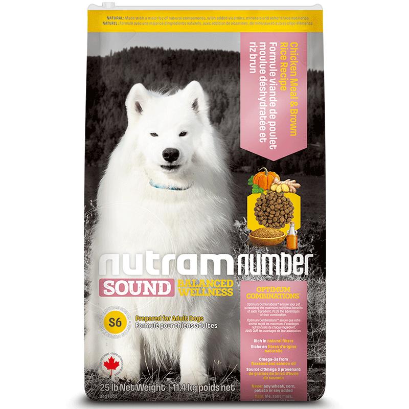 紐頓官方旗艦美國進口S6中大型犬糧雞肉味成犬全價通用型狗糧10kg