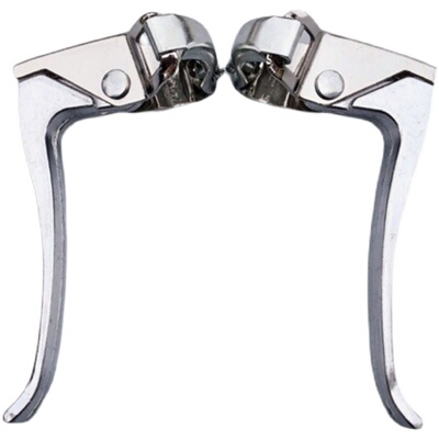 全金属自行车刹车把手柄闸把折叠车淑女车手刹把通用单车刹车配件