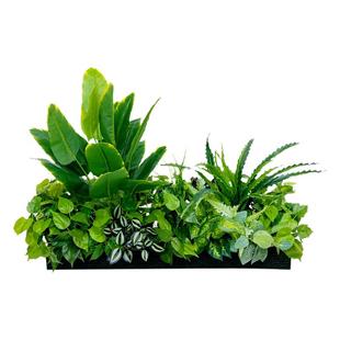 户外花箱仿真花组合假绿植造景装饰树仿真花假花摆设阳台围栏栅栏