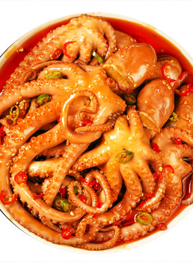 小海鲜即食罐装整只大米八爪鱼