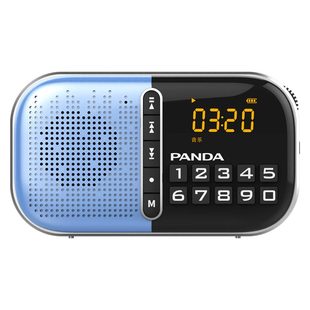 熊猫收音机2025新款老人专用老年人播放器唱戏机便携充电式随身听