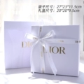 Gift Box 20*20*9.5+Bag+Gift Box Ribbon Gold Label