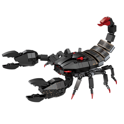 节肢动物蝎子积木玩具