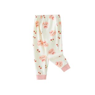 女童秋裤纯棉春秋棉毛裤子儿童保暖裤内穿宝宝打底线裤2026新款