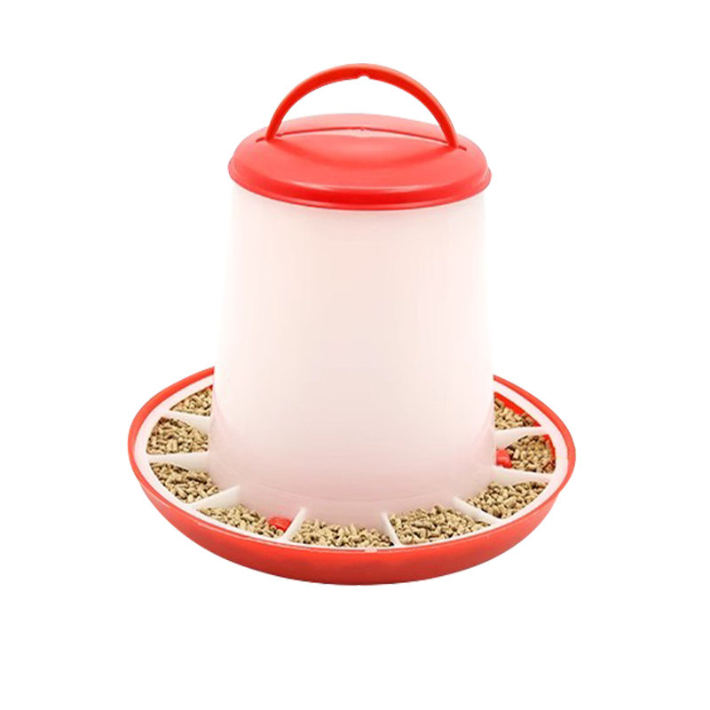 散养鸡用喂食桶丨家禽加厚料桶