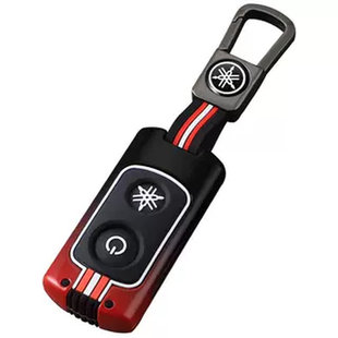 适用雅马哈摩托车nmax155车锁匙包xmax300/yamaha夜光遥控钥匙套