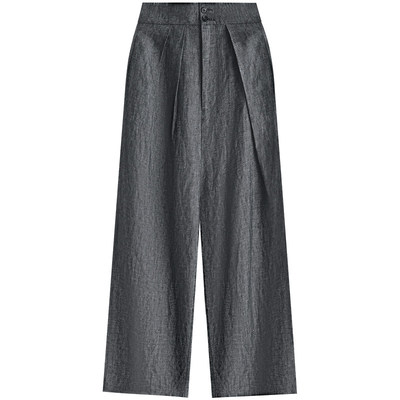 COCOBELLA100%亚麻奢感西裤