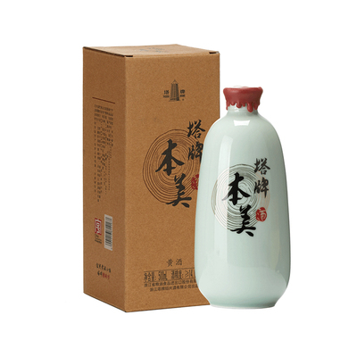 塔牌本美500ml手工冬酿半干型