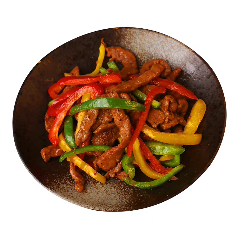 黑椒牛柳商用免腌牛肉条