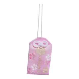 日本金阁寺御守樱花锦囊刺绣纪念礼品挂饰布袋情侣男女包香囊挂件