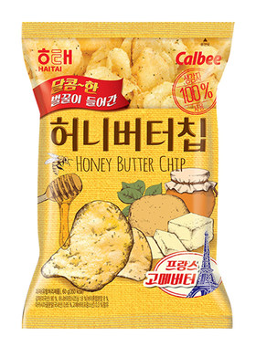 韩国进口海太蜂蜜黄油薯片