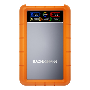 巴赫2.5寸移动硬盘1t/2T手机备份电脑高速苹果华为通用照片存储器