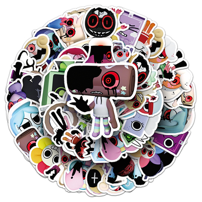 50张丹迪的世界游戏贴纸Dandy's World周边防水装饰手机礼物贴纸