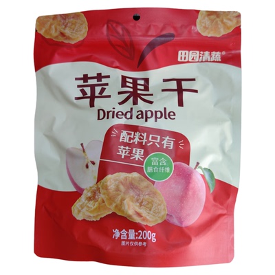 田园清蔬苹果干秋月梨干独立包装