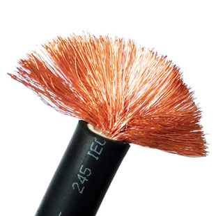 焊机线焊把线电焊线国标纯铜电焊机线接地电缆16 25 35 50 70平方