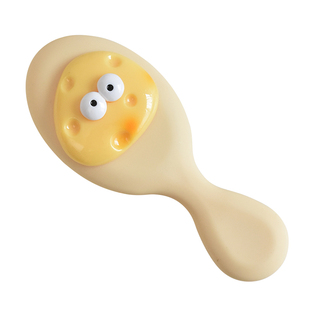 创意奶酪气囊梳翻盖折叠气垫按摩梳子迷你小号女生随身便携头梳