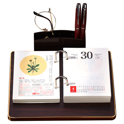 2026年新款桌面台历定制礼盒套装