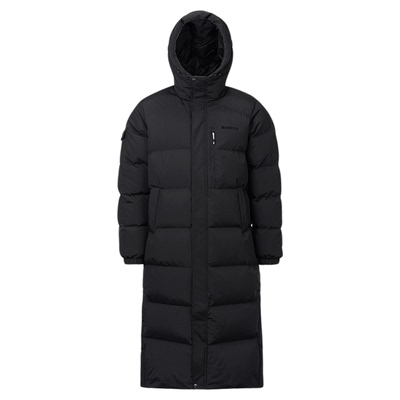 黑冰24款鹅绒大衣加长加厚羽绒服