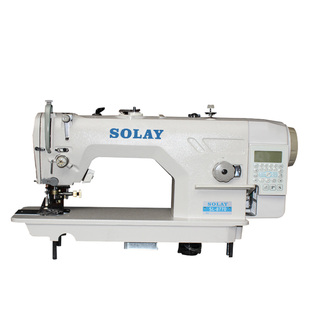 松立直驱三自动剪线带刀电脑平车平缝机刀车切包一体缝纫机衣车机